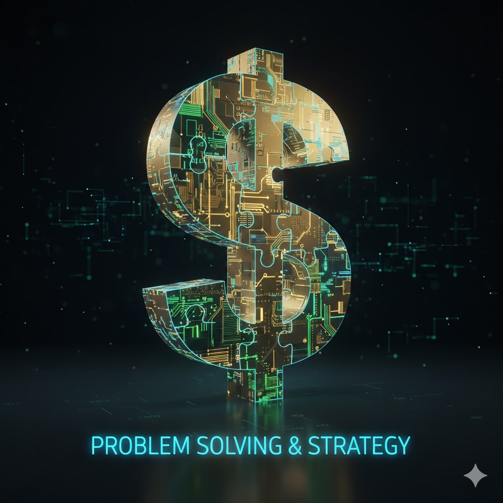 Financial analyst reviewing earnings report and market data Global Economy Image