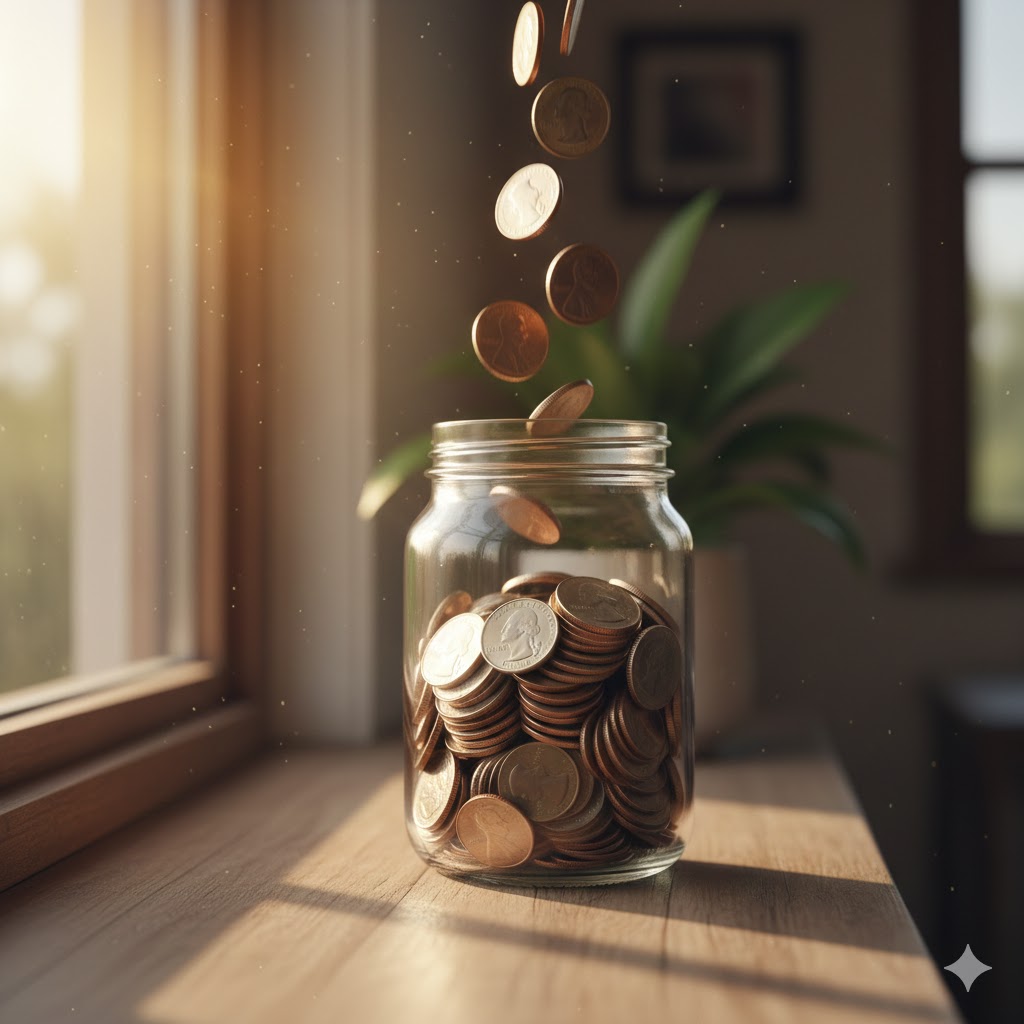 Stack of cash representing ultra-high-yield dividend income Stock Market Image